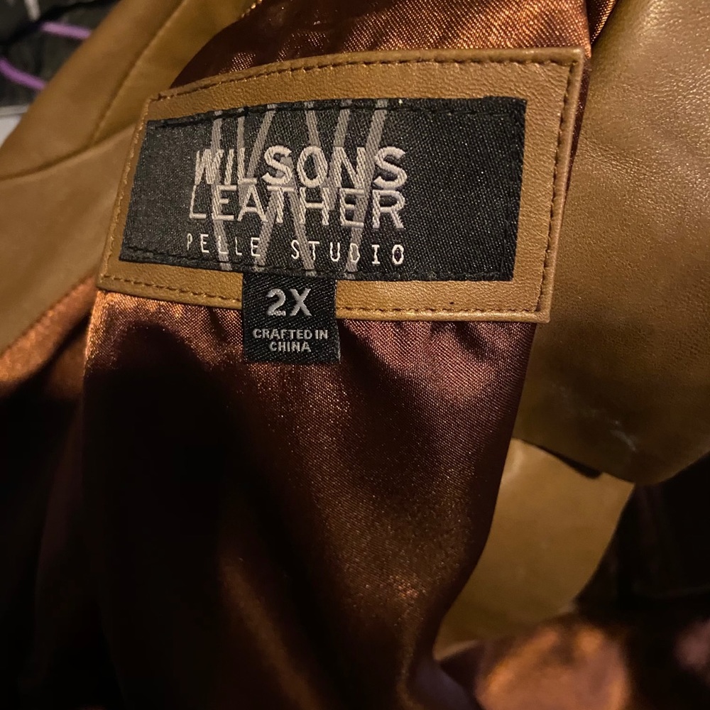 Wilson’s leather jacket 2x